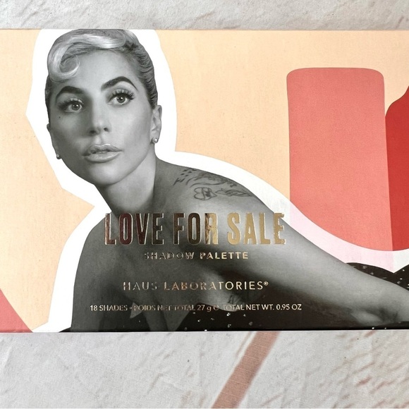 Ltd Haus Laboratories by Casa Lady Gaga LOVE FOR SALE 18 Shade Eyeshadow Palette - Picture 8 of 8
